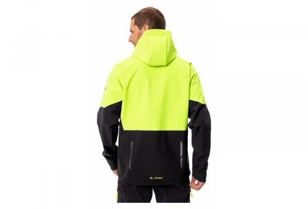 Veste Softshell Vaude Qimsa Softshell Jaune Fluo 5 Veste Softshell Vaude Qimsa Softshell Jaune Fluo – Image 3