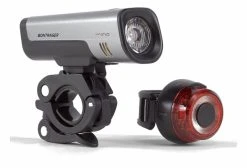 Paire D'Éclairages Bontrager Glo/Ember Comp RS Argent