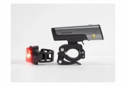 Paire D'Éclairages Bontrager Glo/Ember Comp RS Argent -Lumiere Velo unnamed file 1211