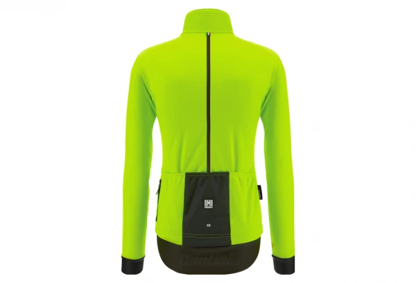 Veste Imperméable Santini Vega Multi Vert Fluo 5 Veste Imperméable Santini Vega Multi Vert Fluo – Image 3