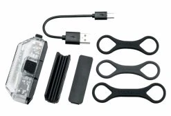 Eclairage Avant Topeak Whitelite Aero USB 1W Blanc -Lumiere Velo unnamed file 1358