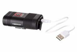 Éclairage Avant Neatt 450 Lumens Noir -Lumiere Velo unnamed file 140