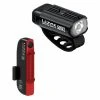Paire D'Éclairages Lezyne Hecto Drive 500XL / Stick Drive Noir