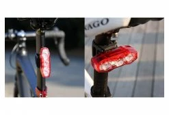 Paire D'Éclairages Cateye AMPP800 & ViZ300 Noir -Lumiere Velo unnamed file 1594