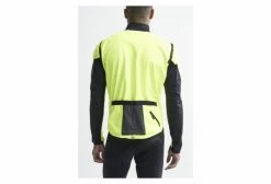 Veste Thermique Réfléchissante Route Craft Hale SubZero Jaune Fluo Noir Homme -Lumiere Velo unnamed file 1725