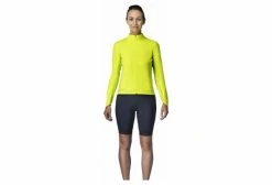 Maillot Manches Longues Femme Mavic Mistral Jaune Fluo -Lumiere Velo unnamed file 1782