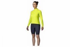 Maillot Manches Longues Femme Mavic Mistral Jaune Fluo -Lumiere Velo unnamed file 1783