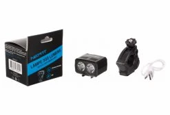 Éclairage Avant Neatt 350 Lumens Noir -Lumiere Velo unnamed file 210