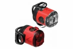 Paire D'Éclairages Lezyne Femto USB Drive Pair Rouge