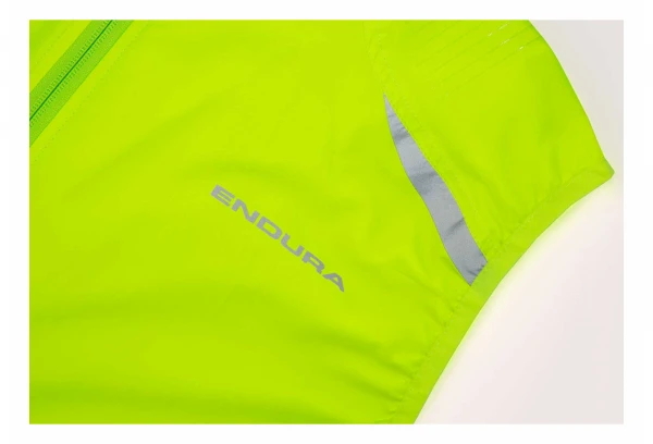 Veste Coupe-Vent Déperlant Sans Manches Endura Hummvee Jaune Fluo 6 Veste Coupe-Vent Déperlant Sans Manches Endura Hummvee Jaune Fluo – Image 4