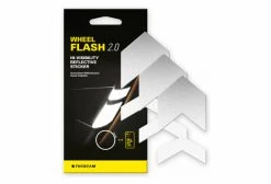 The Beam WHEEL FLASH 2.0 Silver | Réflecteurs Pour Roue De Vélo