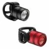 Paire D'Éclairages Lezyne Femto Drive Pair Noir Rouge