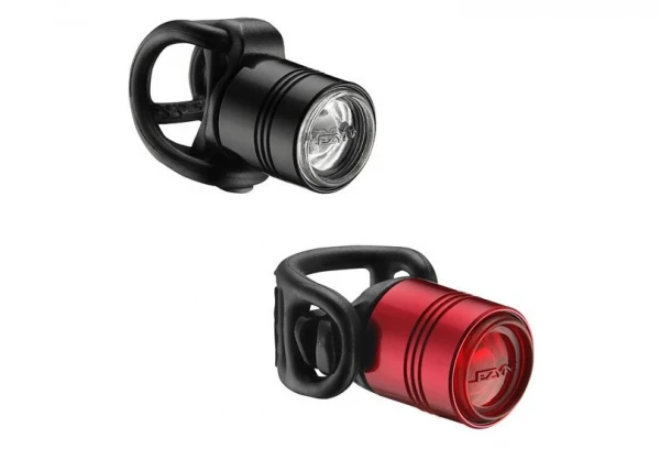 Paire D'Éclairages Lezyne Femto Drive Pair Noir Rouge 3 Paire D'Éclairages Lezyne Femto Drive Pair Noir Rouge