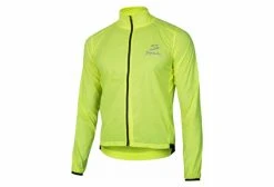 Veste Coupe-Vent Déperlant Spiuk Anatomic Windproof Jaune Fluo