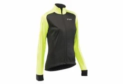 Veste Imperméable Femme Northwave Reload Sp Noir Jaune Fluo