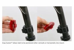 Paire D'Éclairages Cateye AMPP500 & ViZ150 Noir -Lumiere Velo unnamed file 731